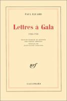 Lettres à Gala, 1924-1948 /