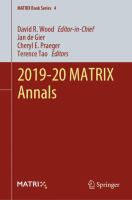 2019-20 MATRIX Annals