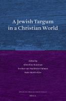 A Jewish Targum in a Christian world