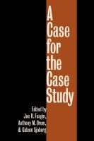 A case for the case study /