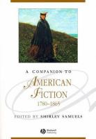 A companion to American fiction, 1780-1865