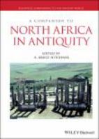 A companion to North Africa in antiquity