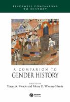 A companion to gender history