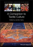 A companion to textile culture