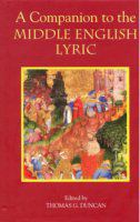 A companion to the Middle English lyric /