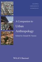 A companion to urban anthropology