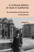 A cultural history of Jews in California/