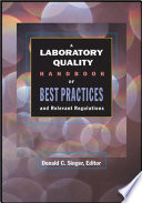 A laboratory quality handbook of best practices