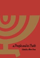 A people and its faith : essays on Jews and reform Judaism in a changing Canada /