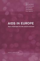 AIDS in Europe new challenges for the social sciences /