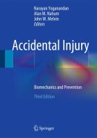 Accidental Injury Biomechanics and Prevention.