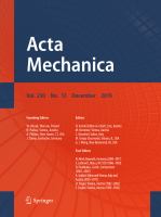 Acta mechanica