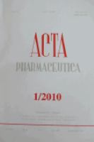 Acta pharmaceutica a quarterly journal of Croatian Pharmaceutical Society and Slovenian Pharmaceutical Society, dealing with all branches of pharmacy and allied sciences.