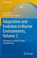 Adaptation and Evolution in Marine Environments, Volume 2 The Impacts of Global Change on Biodiversity /