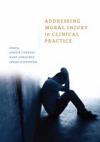 Addressing moral injury in clinical practice /