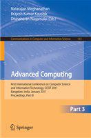 Advanced Computing First International Conference on Computer Science and Information Technology, CCSIT 2011, Bangalore, India, January 2-4, 2011. Proceedings, Part III /