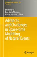 Advances and challenges in space-time modelling of natural events