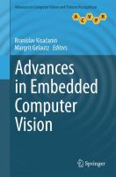 Advances in Embedded Computer Vision