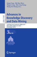 Advances in Knowledge Discovery and Data Mining 23rd Pacific-Asia Conference, PAKDD 2019, Macau, China, April 14-17, 2019, Proceedings, Part III /