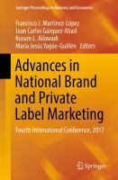 Advances in National Brand and Private Label Marketing Fourth International Conference, 2017 /