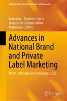 Advances in National Brand and Private Label Marketing Ninth International Conference, 2022 /