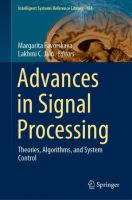 Advances in Signal Processing Theories, Algorithms, and System Control /