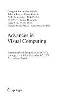 Advances in Visual Computing 4th International Symposium, ISVC 2008, Las Vegas, NV, USA, December 1-3, 2008, Proceedings, Part II /