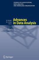 Advances in data analysis proceedings of the 30th Annual Conference of The Gesellschaft für Klassifikation e.V., Freie Universität Berlin, March 8-10, 2006 /