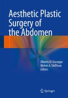 Aesthetic Plastic Surgery of the Abdomen