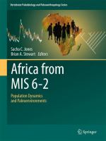 Africa from MIS 6-2 Population Dynamics and Paleoenvironments /