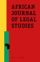 African journal of legal studies