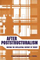 After poststructuralism : writing the intellectual history of theory /