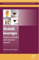 Alcoholic beverages sensory evaluation and consumer research /