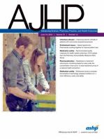 American journal of health-system pharmacy AJHP.