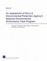 An assessment of the U.S. Environmental Protection Agency's National Environmental Performance Track Program