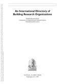 An international directory of building research organizations
