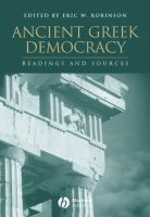 Ancient Greek democracy readings and sources /