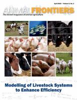 Animal frontiers the review magazine of animal agriculture.