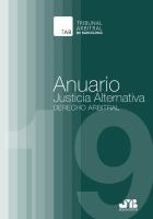 Anuario : justicia alternativa, derecho arbitral /