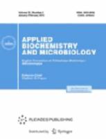 Applied biochemistry and microbiology