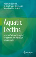 Aquatic Lectins Immune Defense, Biological Recognition and Molecular Advancements /