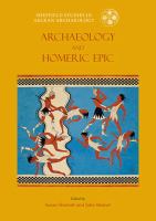 Archaeology and Homeric epic