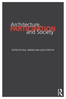 Architecture, participation and society