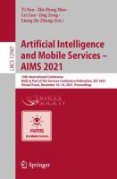 Artificial Intelligence and Mobile Services – AIMS 2021 10th International Conference, Held as Part of the Services Conference Federation, SCF 2021, Virtual Event, December 10–14, 2021, Proceedings /