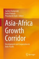 Asia-Africa Growth Corridor Development and Cooperation in Indo-Pacific /