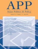 Asian politics & policy