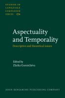 Aspectuality and temporality descriptive and theoretical issues /