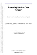Assessing health care reform