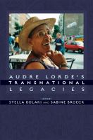 Audre Lorde's transnational legacies