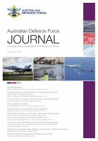 Australian defence force journal